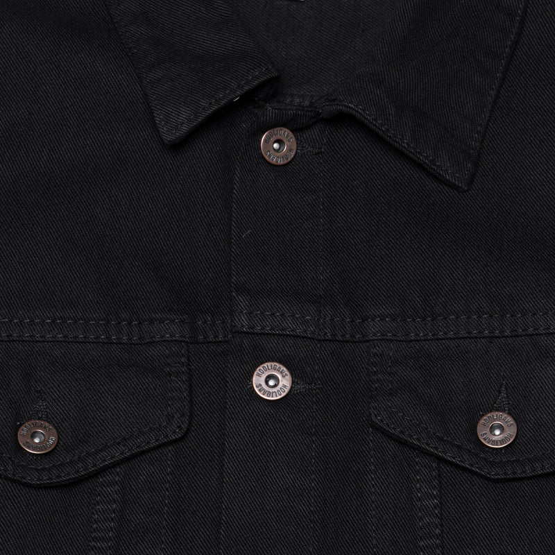 HOOLIGANS Denim Jacket Denilson Black