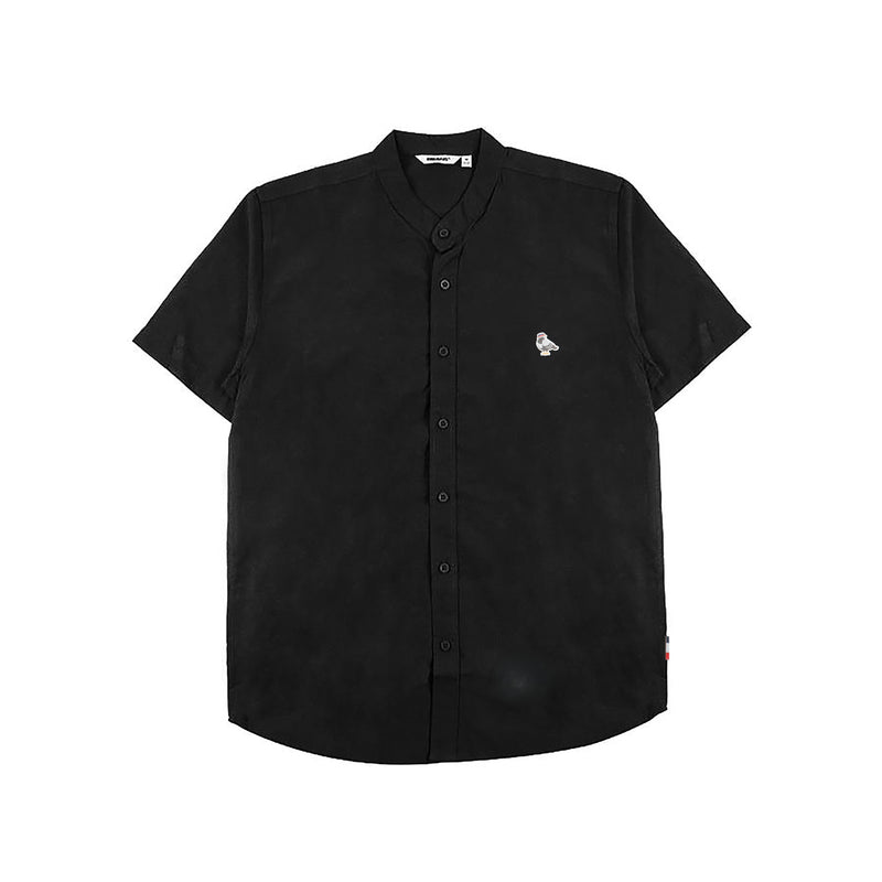 Hooligans Kemeja Koko SS - Mane PJ Black
