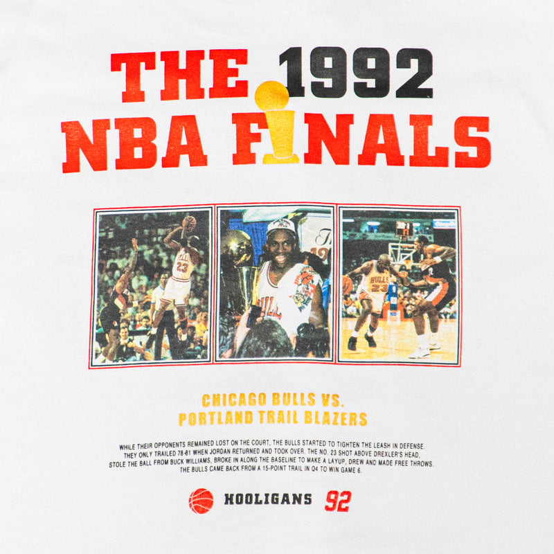 HOOLIGANS T-Shirt 1992 Finals White