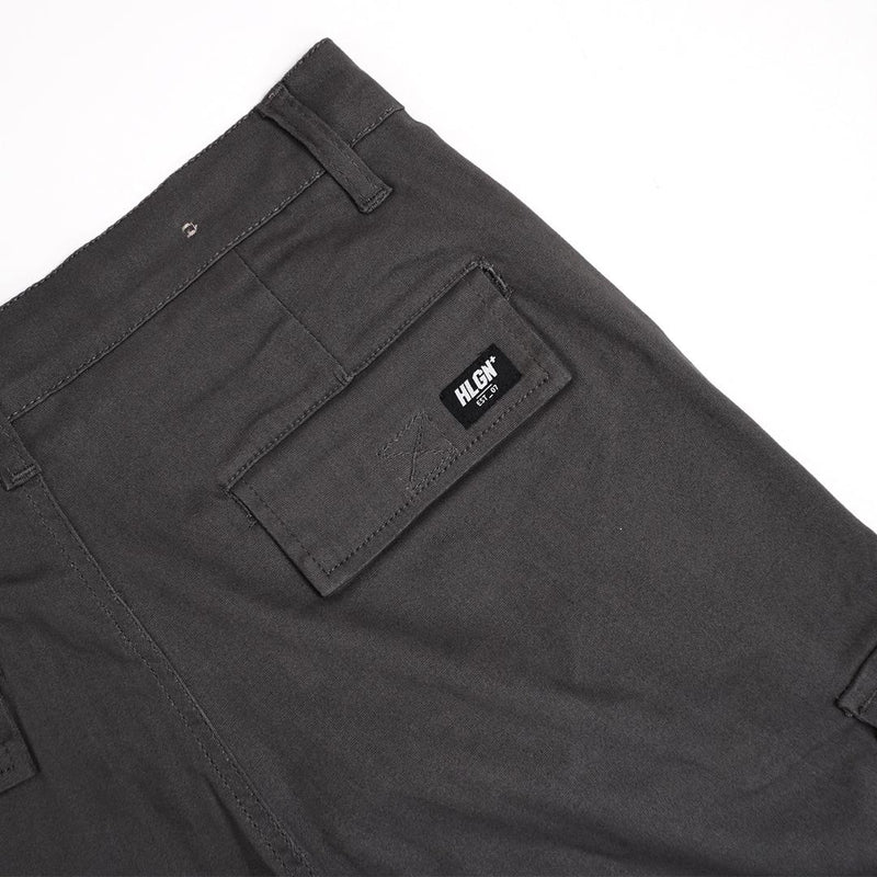 HOOLIGANS Long Cargo Careca - Dark Gray