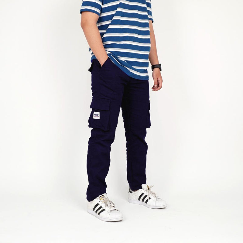 HOOLIGANS Long Cargo Careca - Navy
