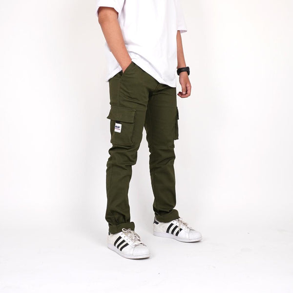 HOOLIGANS Long Cargo Careca - Army