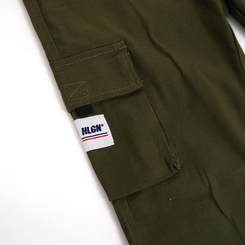 HOOLIGANS Long Cargo Careca - Army