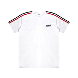 Hooligans T-Shirt Linea Tricolore White