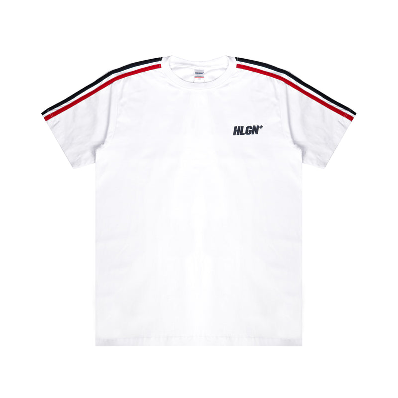 Hooligans T-Shirt Linea Tricolore White