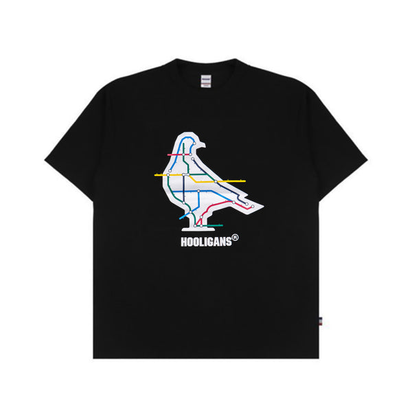 HOOLIGANS T-Shirt PJ Station Black