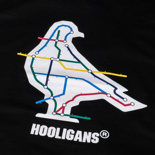 HOOLIGANS T-Shirt PJ Station Black