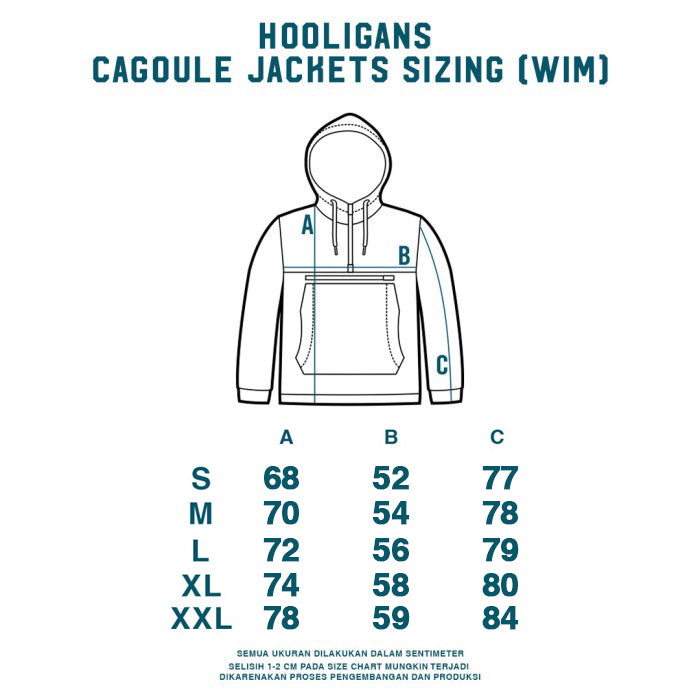 HOOLIGANS Jacket Cagoule WIM Paisley Black