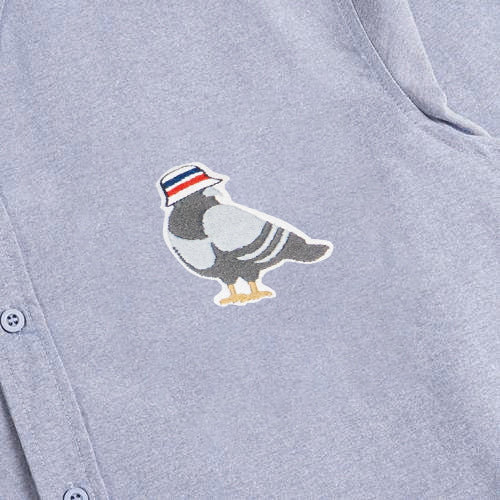 Hooligans Kemeja LS - Shearer PJ Blue