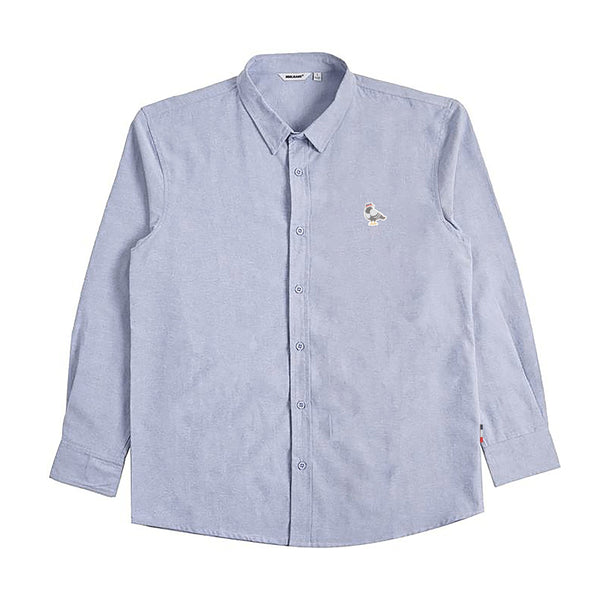 Hooligans Kemeja LS - Shearer PJ Blue