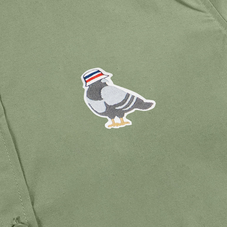 Hooligans Kemeja SS - Shearer PJ Olive
