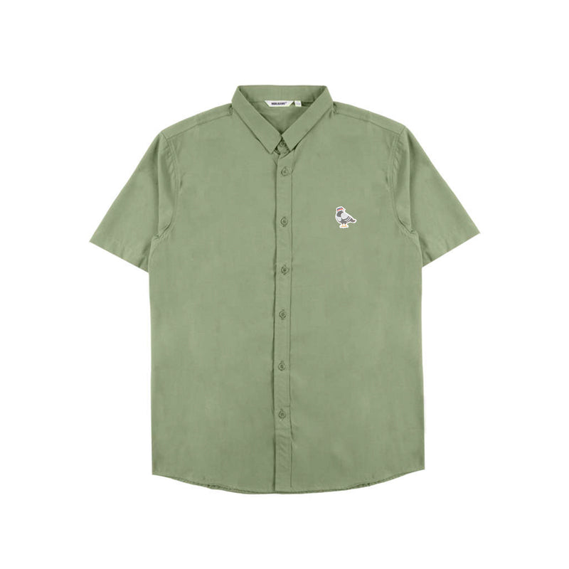 Hooligans Kemeja SS - Shearer PJ Olive