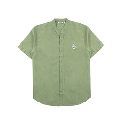 Hooligans Kemeja Koko SS - Mane PJ Olive