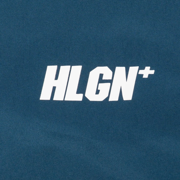 HOOLIGANS Jacket Wrexham Tape Brand Teal Brown
