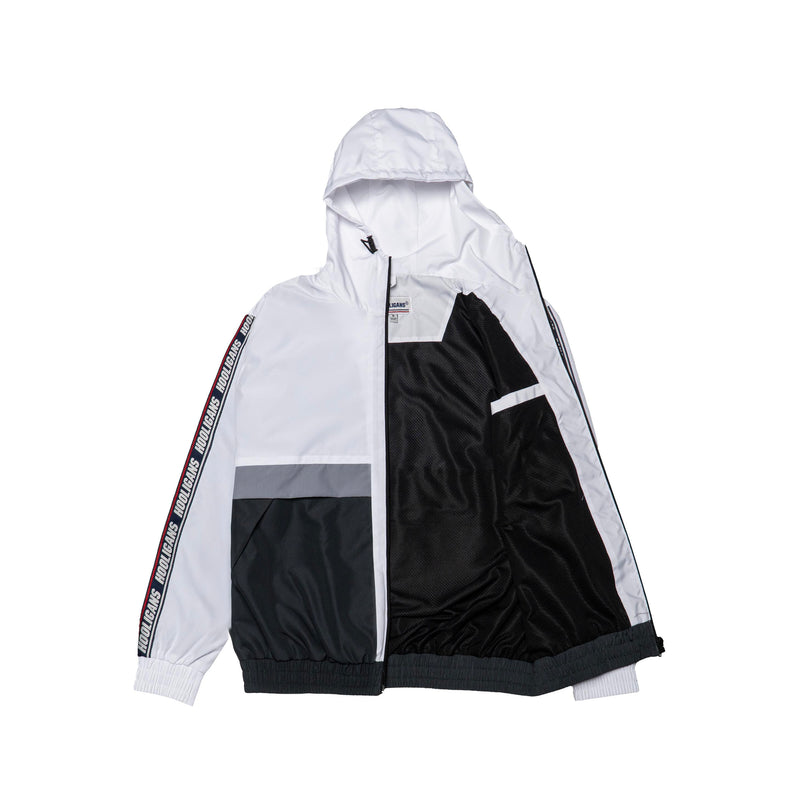 HOOLIGANS Jacket Wrexham Tape Brand Dark Gray