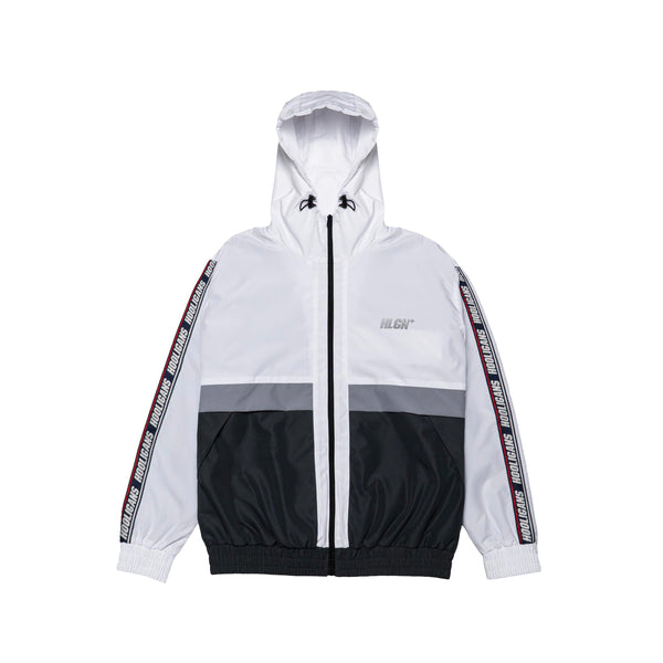 HOOLIGANS Jacket Wrexham Tape Brand Dark Gray