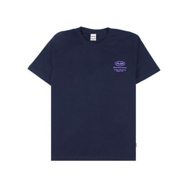 HOOLIGANS T-Shirt West Run Navy