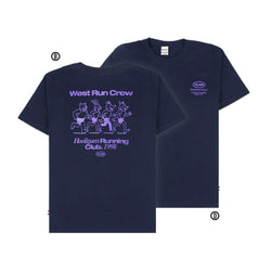 HOOLIGANS T-Shirt West Run Navy