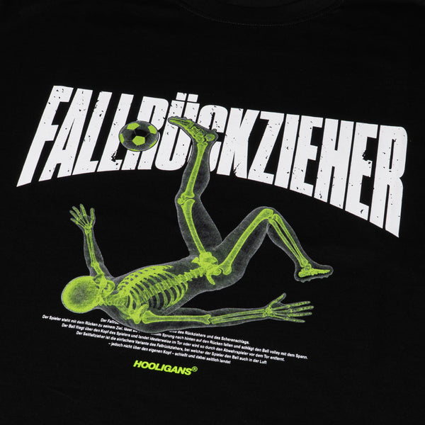 HOOLIGANS T-Shirt Bicycle Kick Black