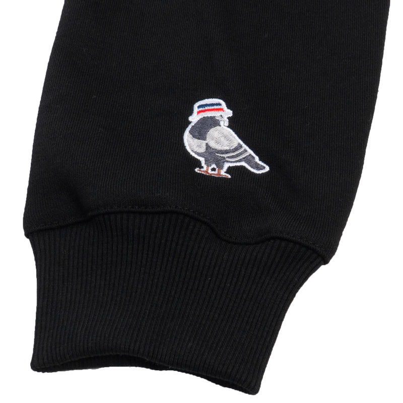 HOOLIGANS Hoodie Bold Flame - Black