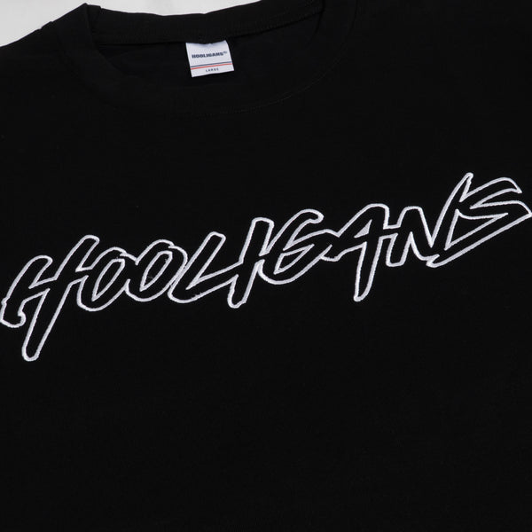 HOOLIGANS T-shirt Bold16 Brush Black