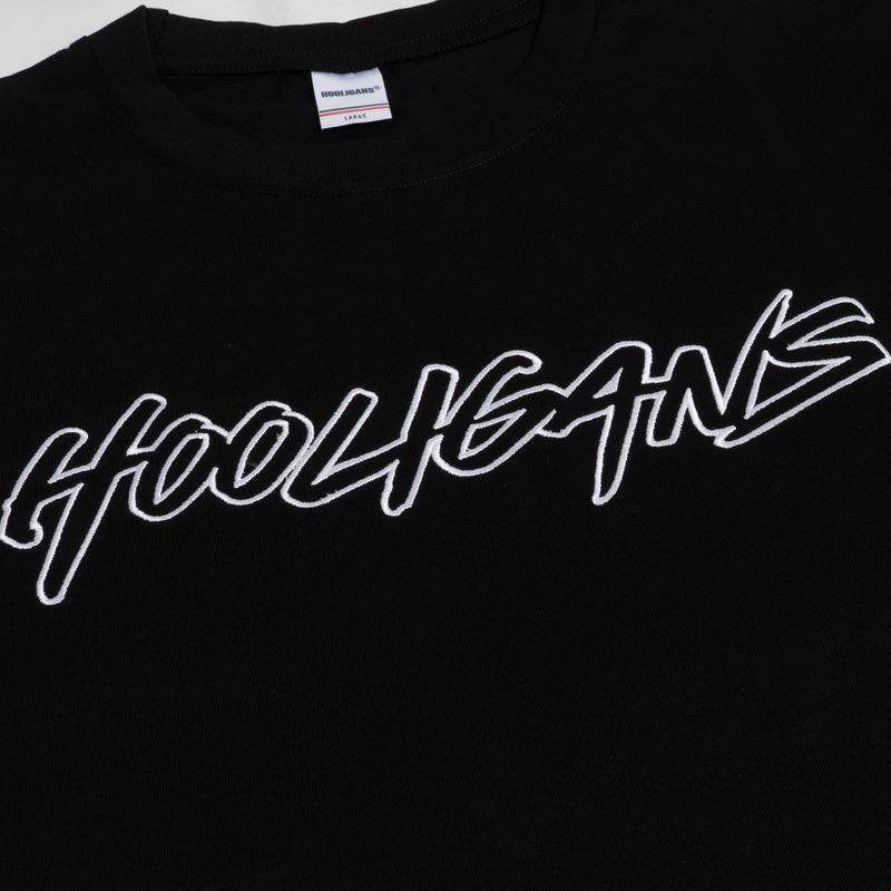 HOOLIGANS T-shirt Bold16 Brush Black