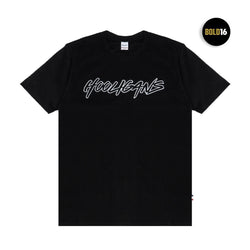 HOOLIGANS T-shirt Bold16 Brush Black