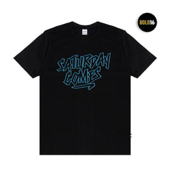 HOOLIGANS T-shirt Bold16 SC Solid Black