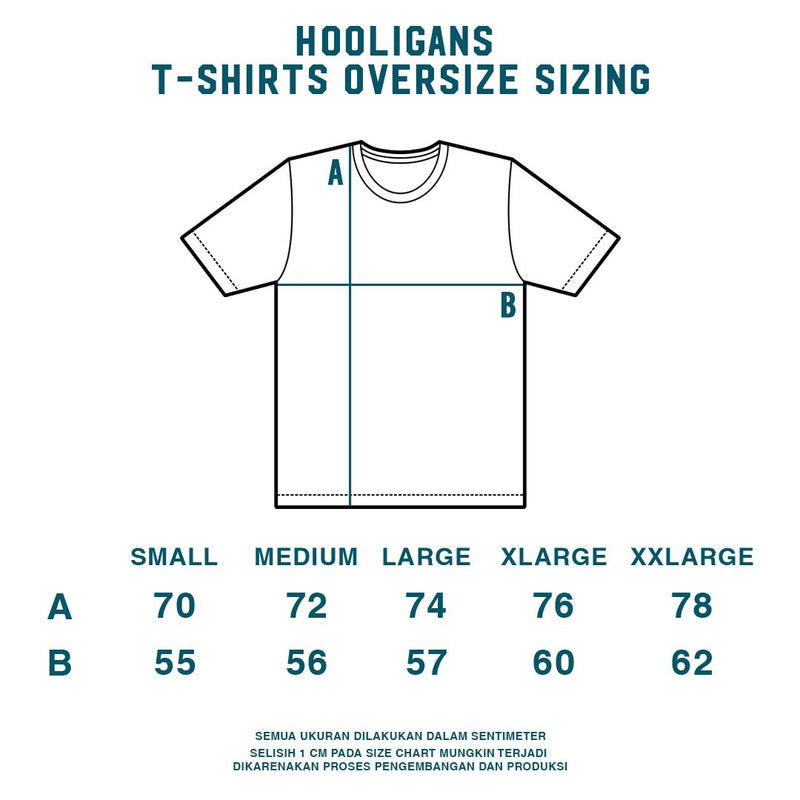 HOOLIGANS T-shirt Bold16 Millennio Oversize Black