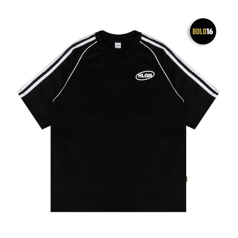 HOOLIGANS T-shirt Bold16 Millennio Oversize Black