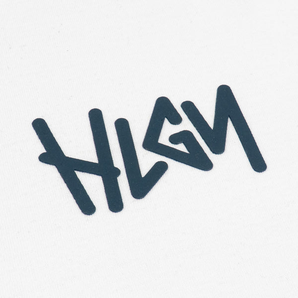 Hooligans T-Shirt Neu Signature White
