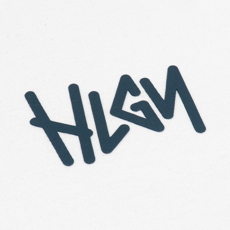 Hooligans T-Shirt Neu Signature White