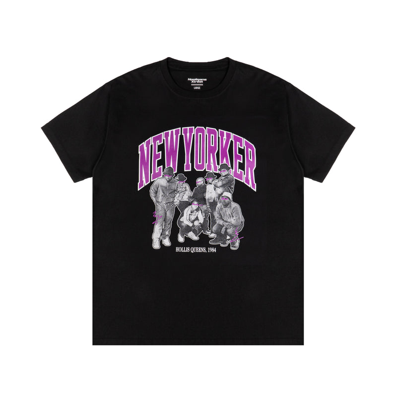 Hooligans Aut HOOLIGANS XTRT T-Shirt New Yorker Black – Hooligans.co.id