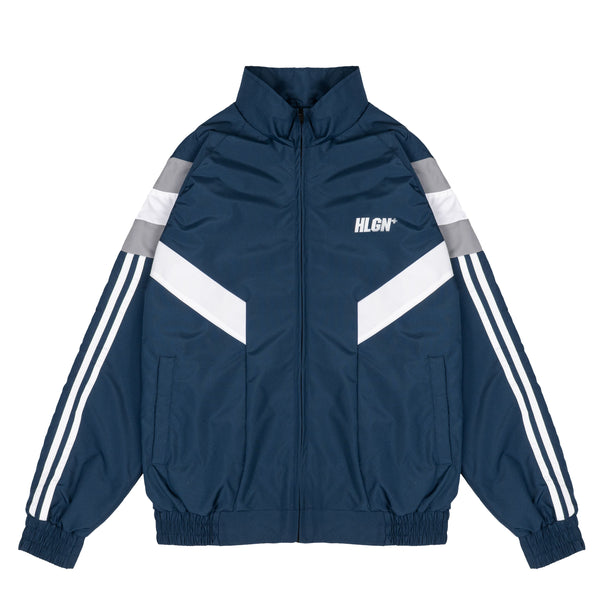 Hooligans Jacket Tracktop Reyes Lyte Teal G/W