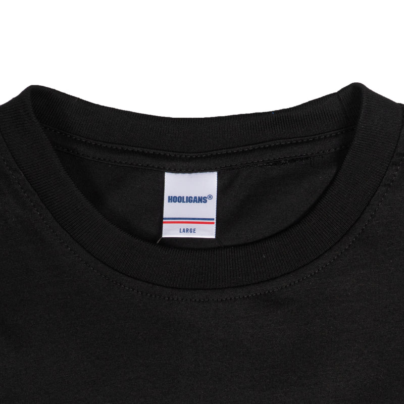 HOOLIGANS T-Shirt Rounded Black