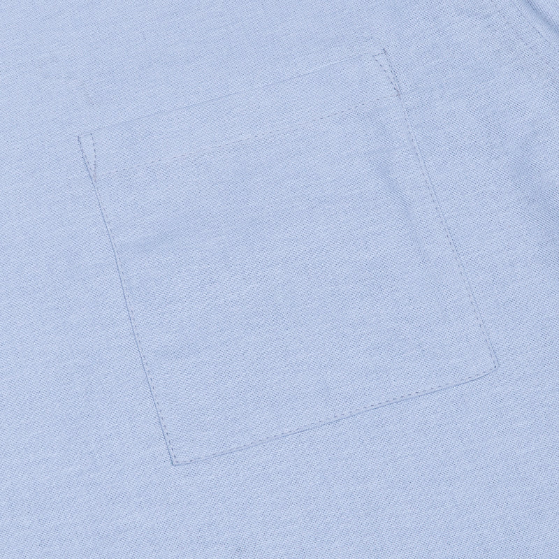 Hooligans Kemeja SS Boxy Oversized Figo - Light Blue