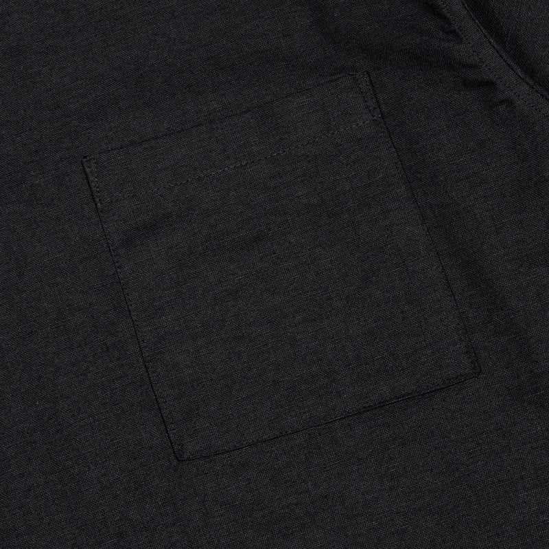 Hooligans Kemeja SS Boxy Oversized Figo - Black