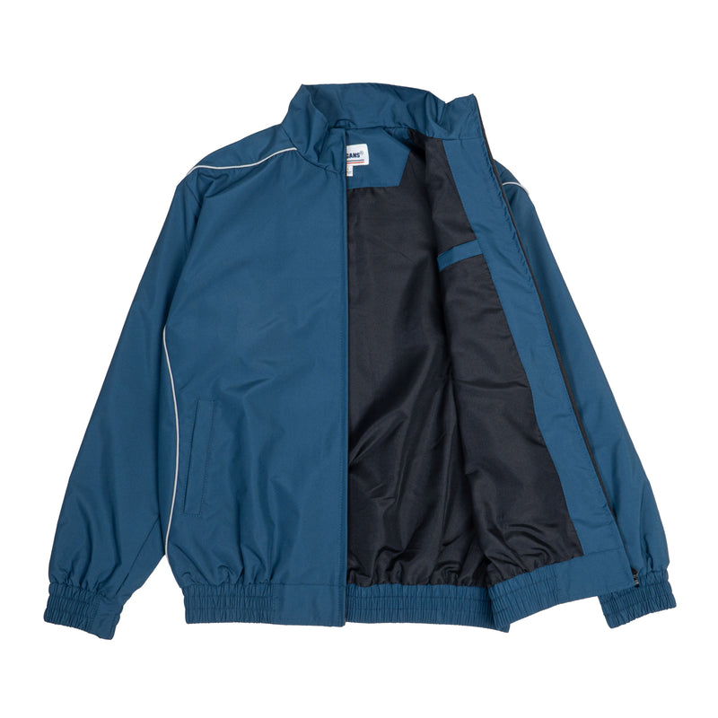 Hooligans Jacket Tracktop Chrome Lyte Teal