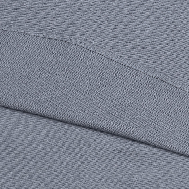 Hooligans Kemeja Koko SS Boxy Oversized Zizou - Gray