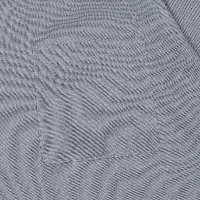 Hooligans Kemeja Koko SS Boxy Oversized Zizou - Gray