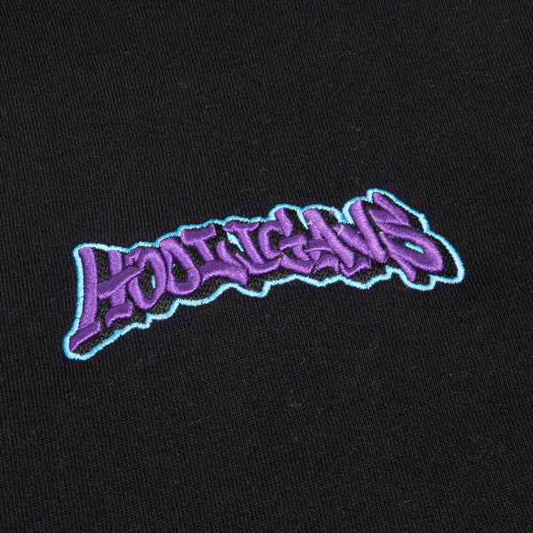 HOOLIGANS Hoodie Bold Graffiti - Black