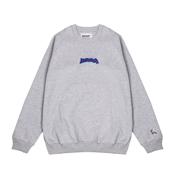 HOOLIGANS Sweater Crewneck Bold Graffiti - Misty