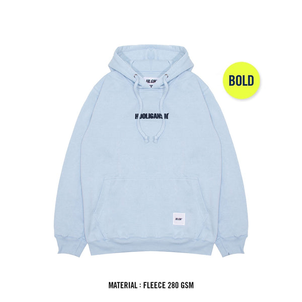 HOOLIGANS Hoodie Bold Speziale - Dusty Blue