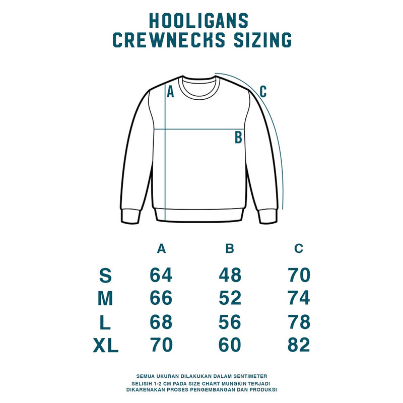 HOOLIGANS Sweater Crewneck Lyte Stegen Black