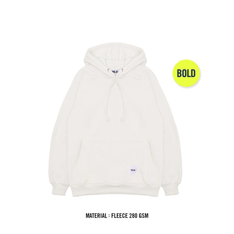 HOOLIGANS Hoodie Bold Netral - Light Gray