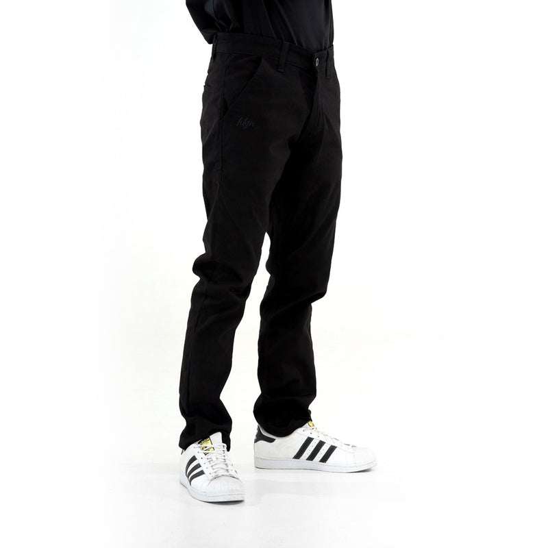 HOOLIGANS Long Chino Fabio - Black