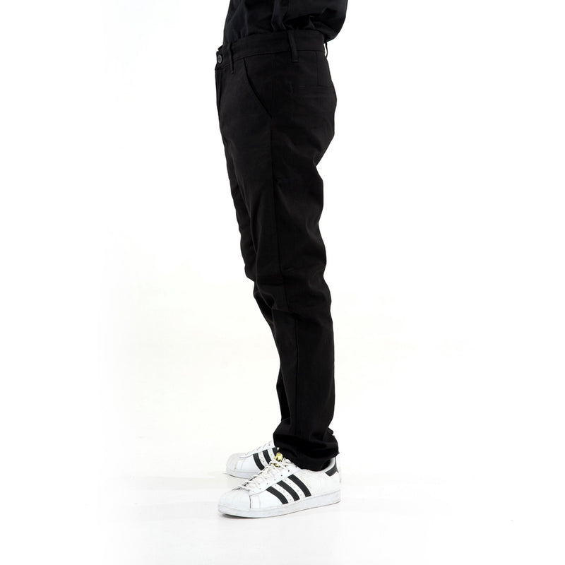 HOOLIGANS Long Chino Fabio - Black