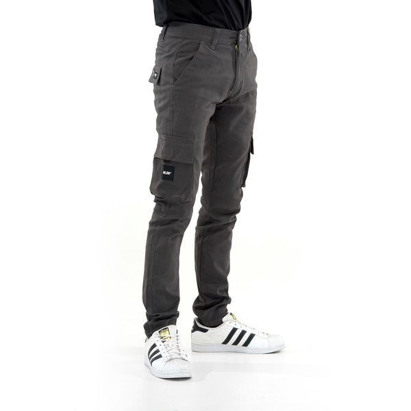 HOOLIGANS Long Cargo Careca - Dark Gray