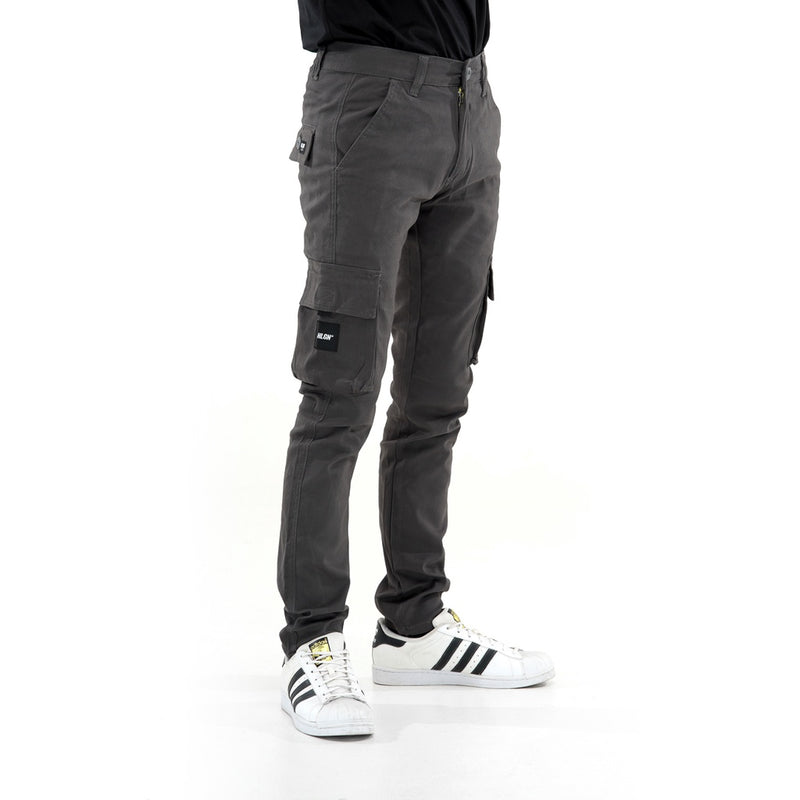 HOOLIGANS Long Cargo Careca - Dark Gray