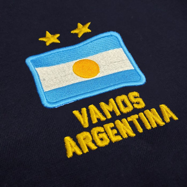 HOOLIGANS Hoodie Bold ARG Crest - Navy